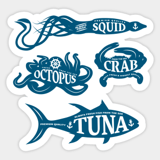 Sea Food Sticker